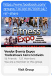 Facebook Group Invitation: Vendor Events Expos Trade-shows Fairs Festivals