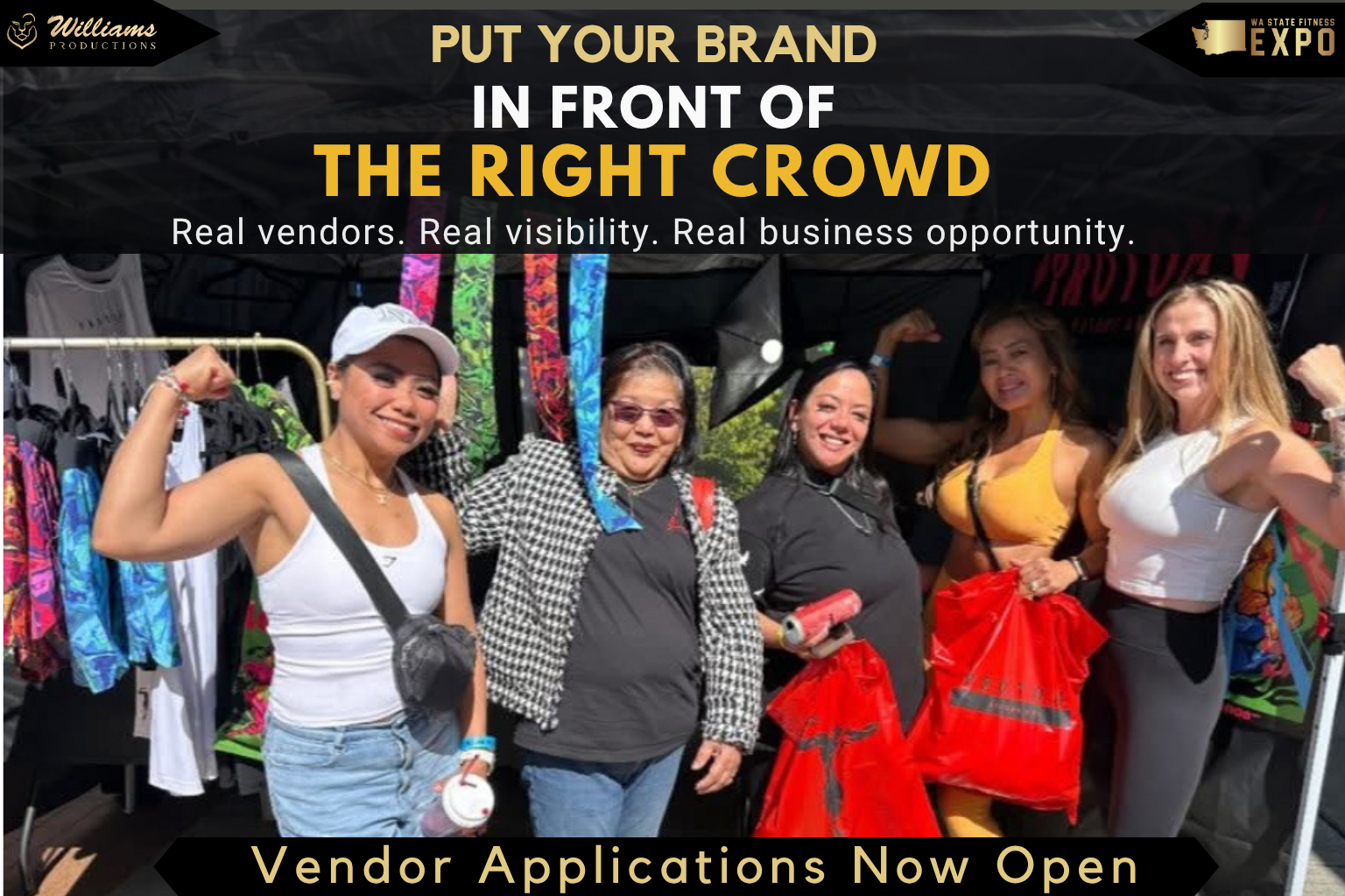 WASHINGTON STATE FITNESS EXPO VENDOR APPLICATION